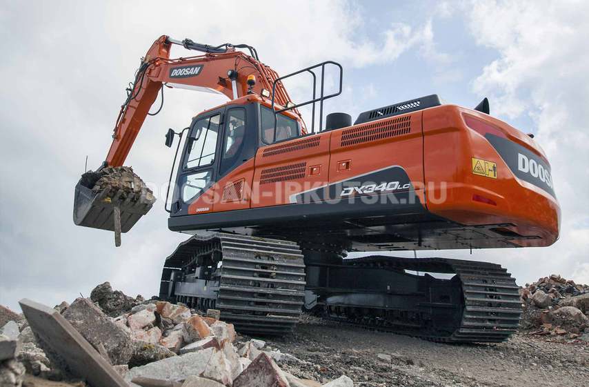 Doosan DX 340 LCA купить на выгодных условиях у дилера в Иркутске