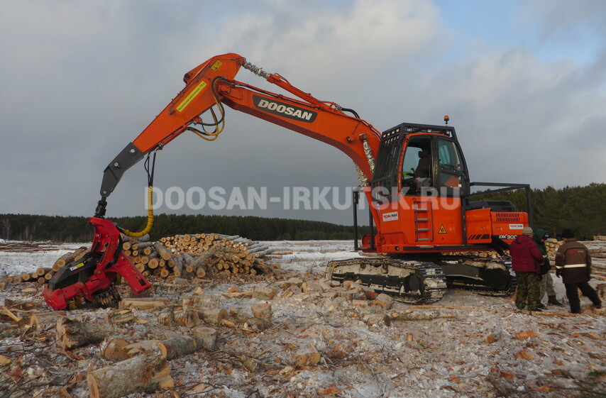 Экскаватор-харвестер-процессор DOOSAN DX 300