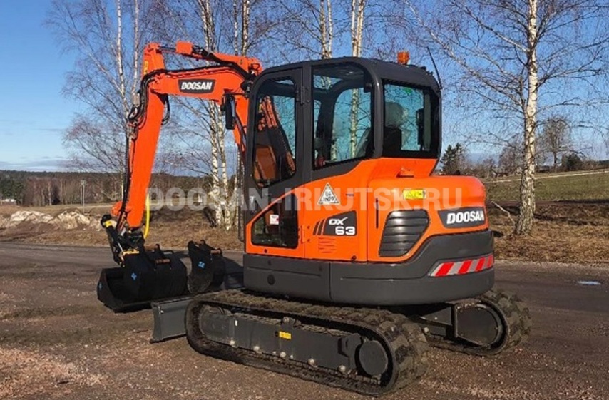 Гусеничный экскаватор DOOSAN DX 63-3