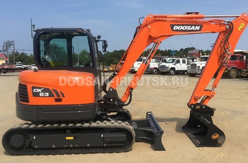 Гусеничный экскаватор DOOSAN DX 63-3