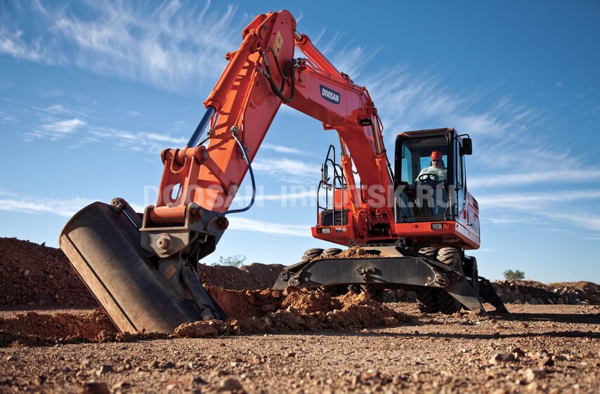 Бревноперегружатель колесный DOOSAN DX 190 WA